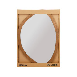 MIROIR ORGANIQUE BOIS D50