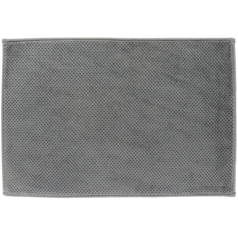 TAPIS NID ABEILLE 40X60 CM GRIS FONCE