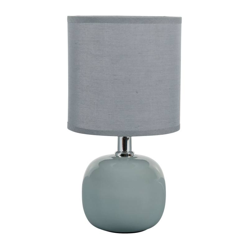 LAMPE BOULE GRISE PM