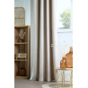 RIDEAU POLAIRE HARVARD ECRU 140X260