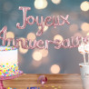 GUIRLANDE GONFLABLE JA PARTY BLUSH GUIRLANDE GONFLABLE JA PARTY BLUSH