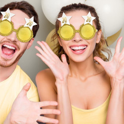LUNETTES ETOILE ANNIV 20 AINE DOREE