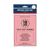 PERMIS 18ANS "TOUT EST PERMIS"