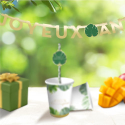 GUIRLANDE LETTRES JA TROPICAL PARTY