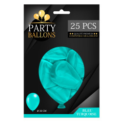 BALLONS TURQUOISE X20