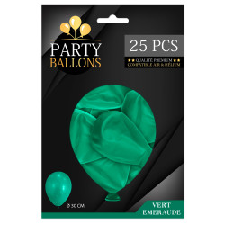 BALLONS VERT PASTEL X20