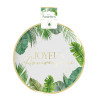 ASSIETTES TROPICAL PARTY X6