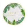 ASSIETTES TROPICAL PARTY X6