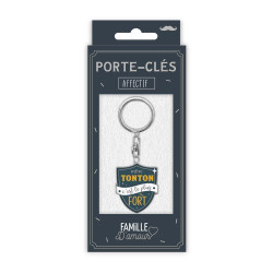 PORTE CLE "MON TONTON C EST LE PLUS FORT
