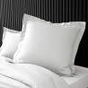 TAIE OREILLER PERCALINE WHITE 63x63CM