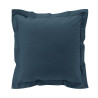 TAIE OREILLER PERCALINE BLEU NUIT 63x63C
