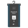 DRAP HOUSSE PERCALINE BLEU NUIT 160x200C