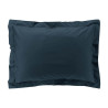 TAIE OREILLER PERCALINE BLEU NUIT 50x70
