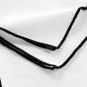 SERVIETTES DE TABLE X3 MISTRALINE BLANC