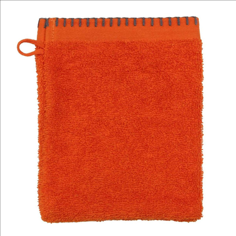 Gant de toilette 15x21cm Grand hôtel Orange Gant de toilette 15x21cm Grand hôtel Orange
