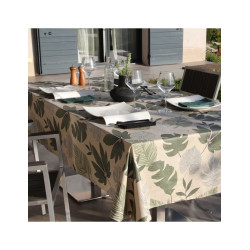 NAPPE BORNEO OIL GREEN 200X150 ENDUITE