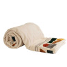 EDREDON KALI BRONZE 80X200 COTON ET TUFT