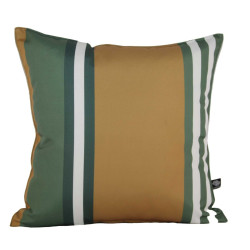 COUSSIN OLERON OIL GREEN 45X45 DÉPERLANT