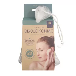 Konjac Disc X2 met net