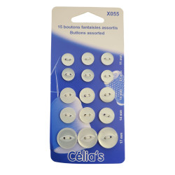 ASSORTIMENT BOUTONS FANTAISIES