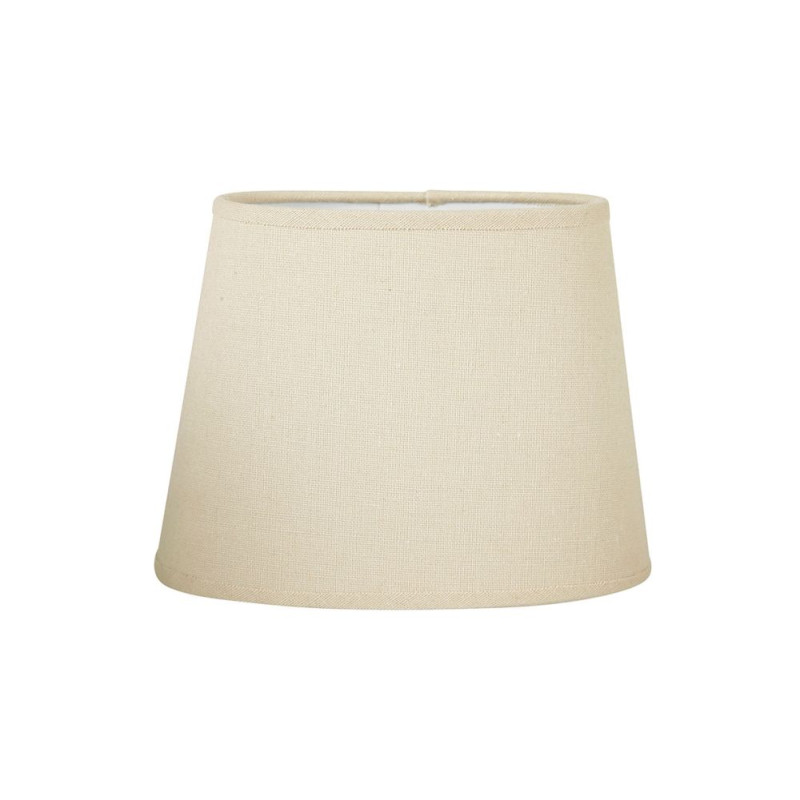 ABAT JOUR OVALE LIN BASE 20X12,5XH15CM