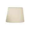 ABAT JOUR OVALE LIN BASE 20X12,5XH15CM