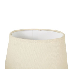 ABAT JOUR OVALE LIN BASE 20X12,5XH15CM