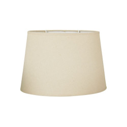 ABAT JOUR OVALE LIN BASE D31X19XH20,5CM