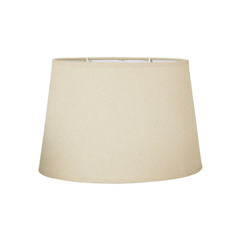 ABAT JOUR OVALE LIN BASE D31X19XH20,5CM
