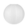 Boule japonaise blanche D60cm Ostaria