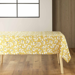 NAPPE BELLYS JAUNE 140x240CM MICROFIBRE