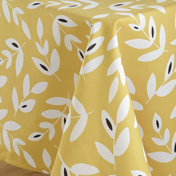 Nappe Bellys jaune 140x240cm microfibre