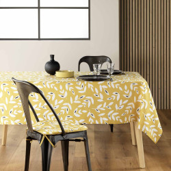 Nappe Bellys jaune 140x240cm microfibre