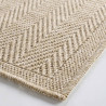 Tapis Ilem 120x170cm tissé à plat - Beige Tapis Ilem 120x170cm tissé à plat - Beige