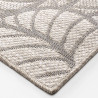 Tapis de salon tissé Vitalis Beige 120x170cm - Motif végétal Tapis de salon tissé Vitalis Beige 120x170cm - Motif végétal
