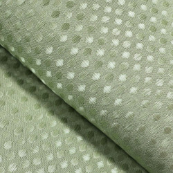 Rideau de douche Quartz sauge 180x200cm - Jacquard uni