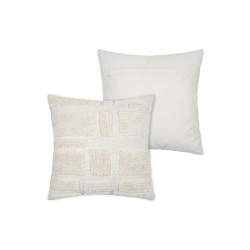 COUSSIN BALMA ECRU 45X45 TUFTE