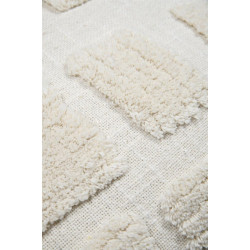 COUSSIN BALMA ECRU 45X45 TUFTE