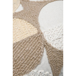 Coussin Balma en jute et coton 30x50cm Stof