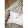 Coussin Nova blanc avec pompons 30x50 cm Stof Coussin Nova blanc avec pompons 30x50 cm Stof