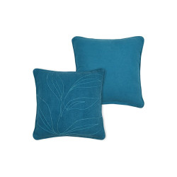 COUSSIN ALOHA BLEU 40X40
