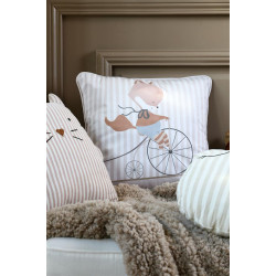 Coussin Chabichou multicolore 40x40 cm