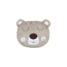 Coussin enfant Toby beige 33x26 cm Stof