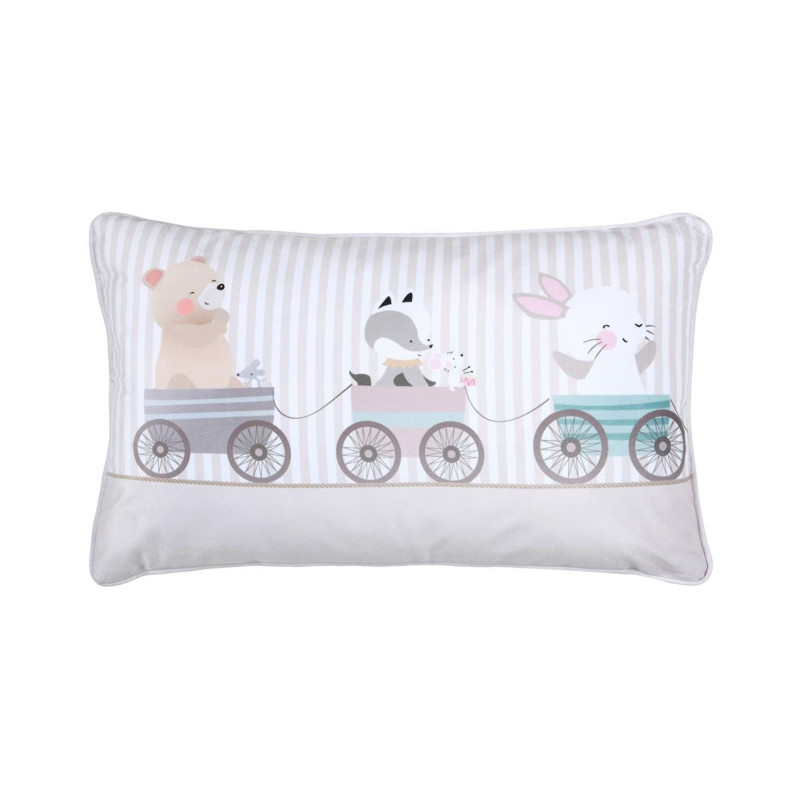 Coussin Chabichou multicolore 30x50 cm Stof Coussin Chabichou multicolore 30x50 cm Stof