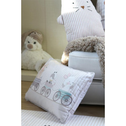 Coussin Chabichou multicolore 30x50 cm Stof