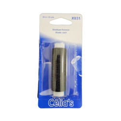 ELASTIQUE FRONCEUR NOIR