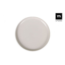 ASSIETTE PLATE D25cm IVOIRE NORDIC BRILL