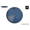 Assiette plate Chester Blue D24xH2.5cm Assiette plate Chester Blue D24xH2.5cm