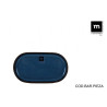 Plat Oval 13x8cm Chester Blue Plat Oval 13x8cm Chester Blue