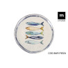 ASSIETTE PLATE 26 cm POISSON PEIXE
